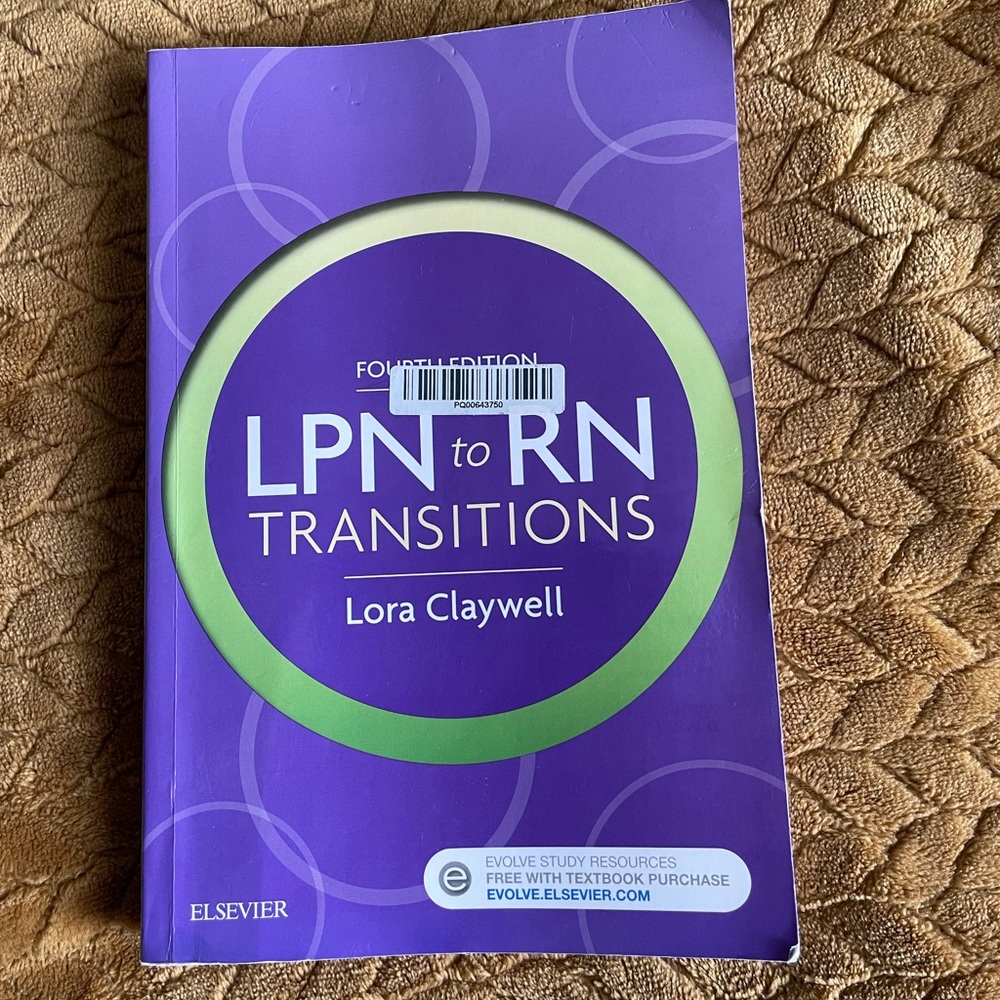 Lora Claywell LPN-RN transitions book 4th edition